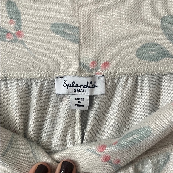 Splendid Zaria v-neck wide leg pj set small - Picture 8 of 9